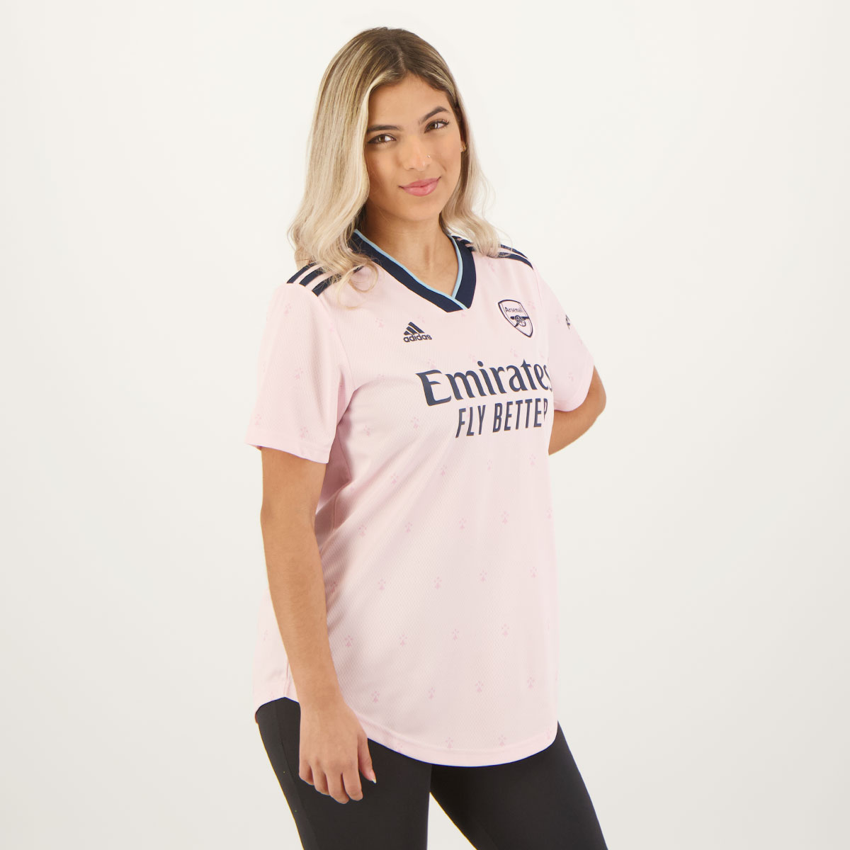 pink arsenal shirt womens