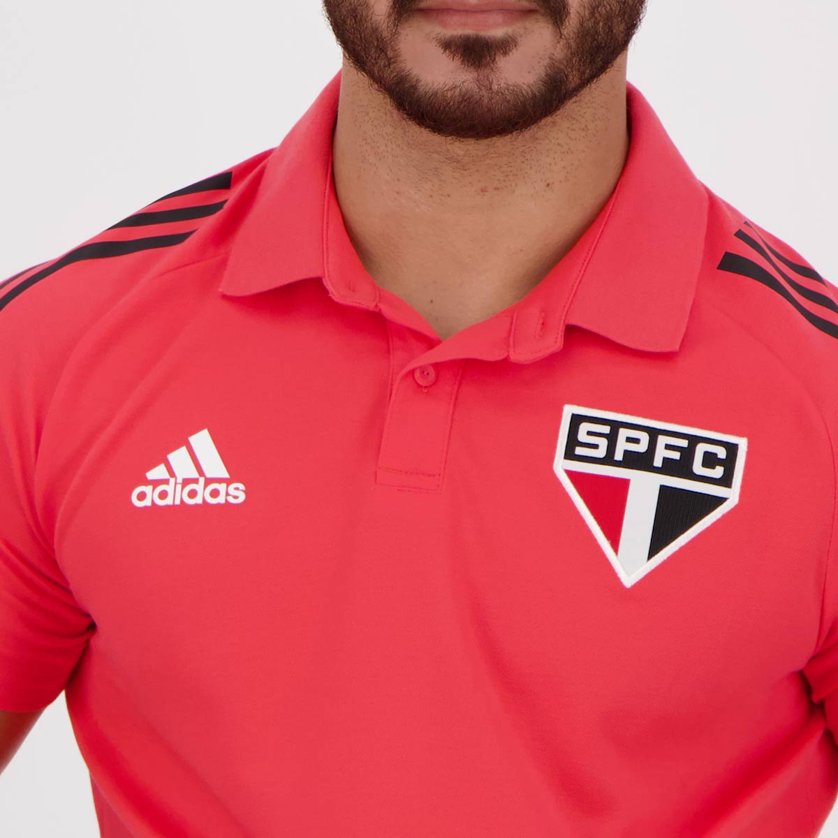Adidas São Paulo Polo Shirt - FutFanatics