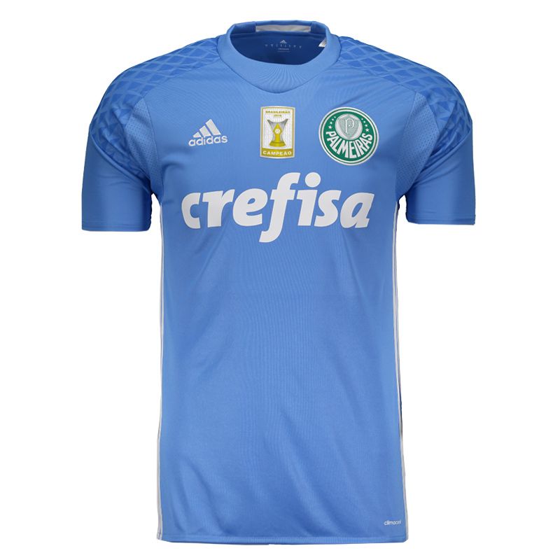 Brewery swan Borrow Adidas Palmeiras Home GK 2016 Patch Jersey
