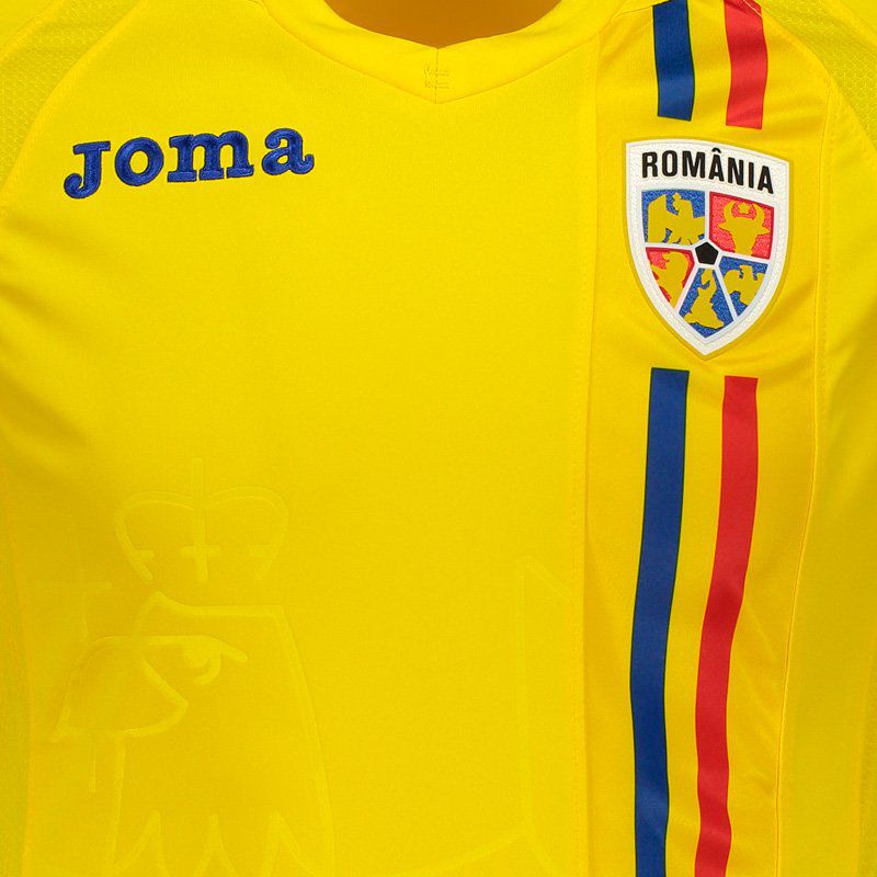 Terminology Warlike Fancy Joma Romania Home 2019 Jersey - FutFanatics
