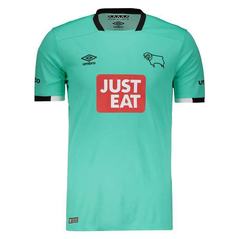 Shirt & Shorts Only Official Umbro Derby County Junior Kid's Home Kit 2016/17 
