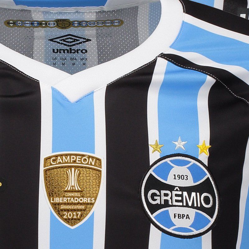 2018/19 Gremio FBPA Copa Libertadores champion Home Soccer Jersey T shirt 