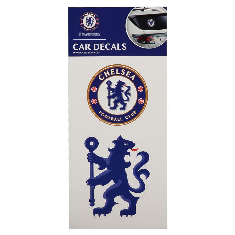 Chelsea FC 4"x4" Car Decal Auto Emblem Sticker Premiership Soccer Football NEW 