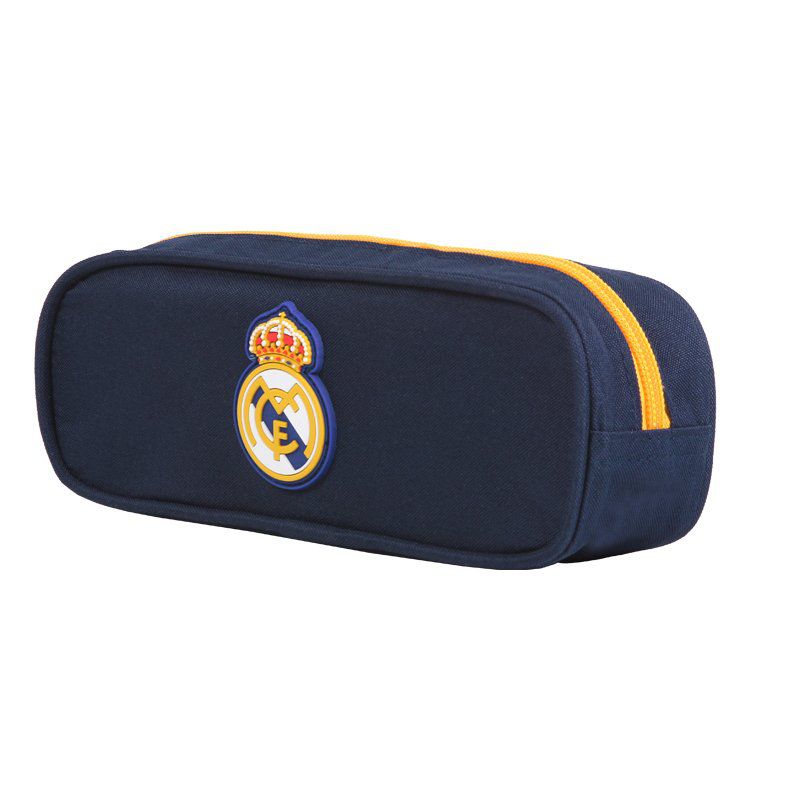 Official Licensed Real Madrid Double Zip Pencil Case 
