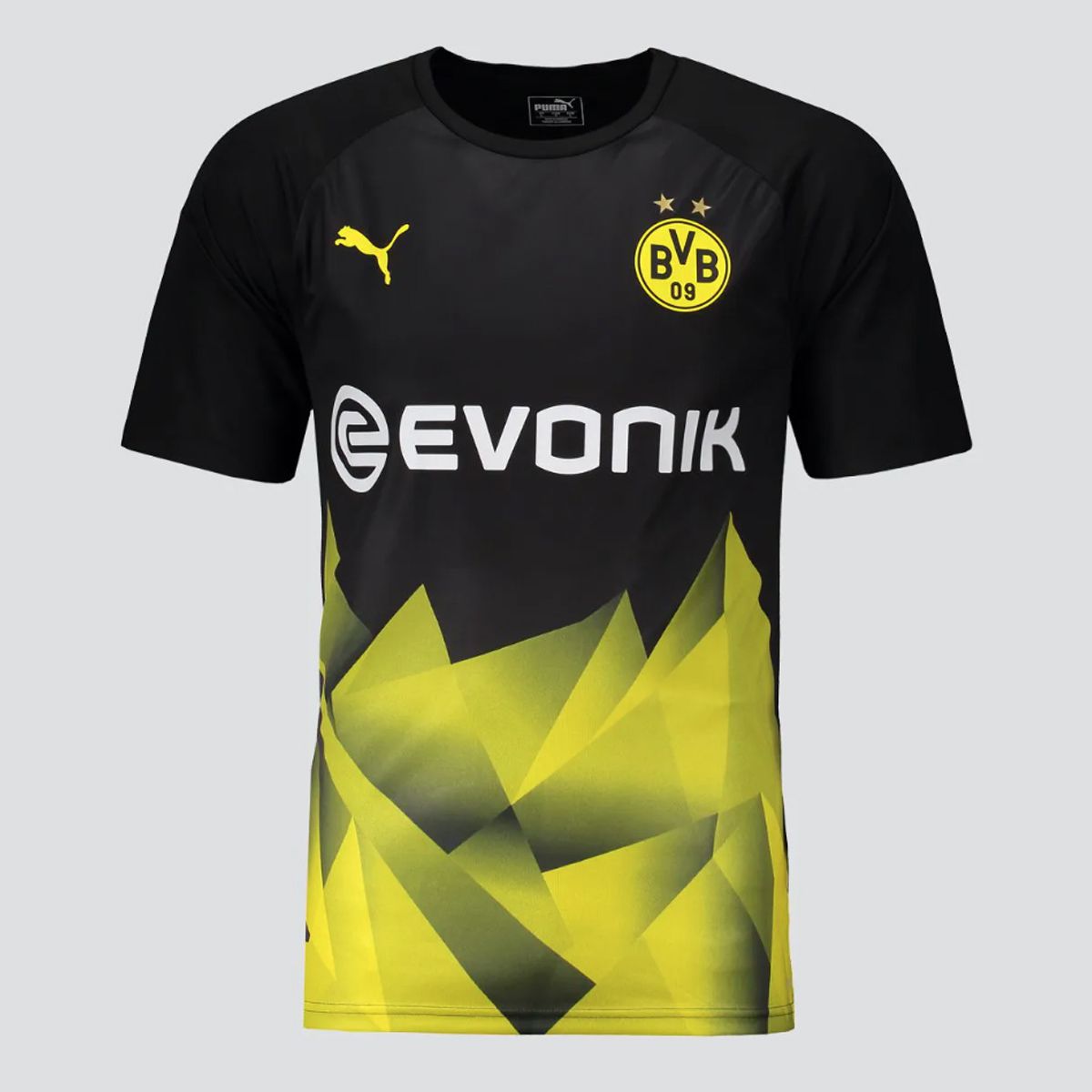 een experiment doen waar dan ook kofferbak Puma Borussia Dortmund Stadium Black T-Shirt - FutFanatics
