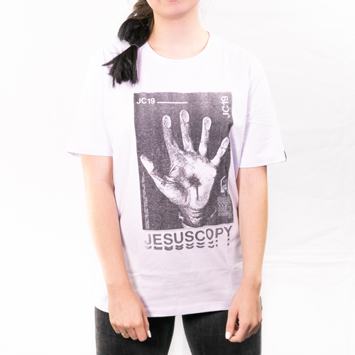 Camiseta Jesus' Hand Unissex