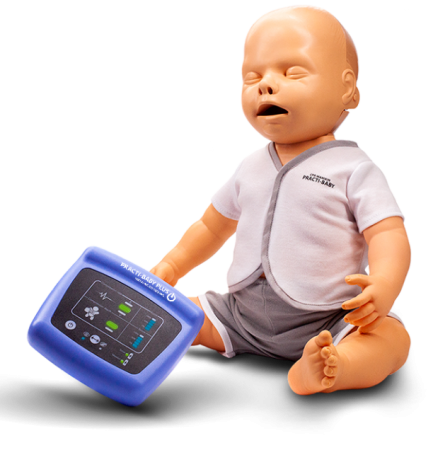 Manequim Bebê para Treinamento RCP - Practi-Baby Plus com Bolsa Wireless