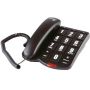Telefone com Fio e Teclas Ampliadas para Baixa Visão