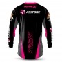 Calça e Camisa Motocross AD Store Team Rosa