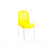 Cadeira Deluxe Forte Plástico Amarela