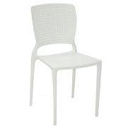 Cadeira em Polipropileno Safira 84,5x43x52cm Tramontina - Branca