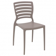 Cadeira em Polipropileno Sofia 82,5x45,5x53cm Tramontina - Camurça