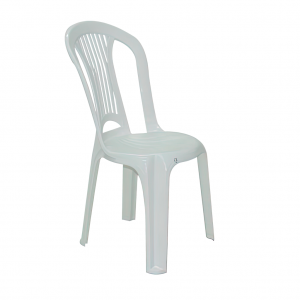 Cadeira S/Bracos Polipropileno Atlantida Branca Tramontina
