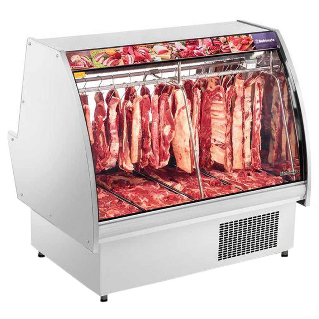 Expositor de Carne Refrimate 2,00m Inox EANEG-2000 - 220V