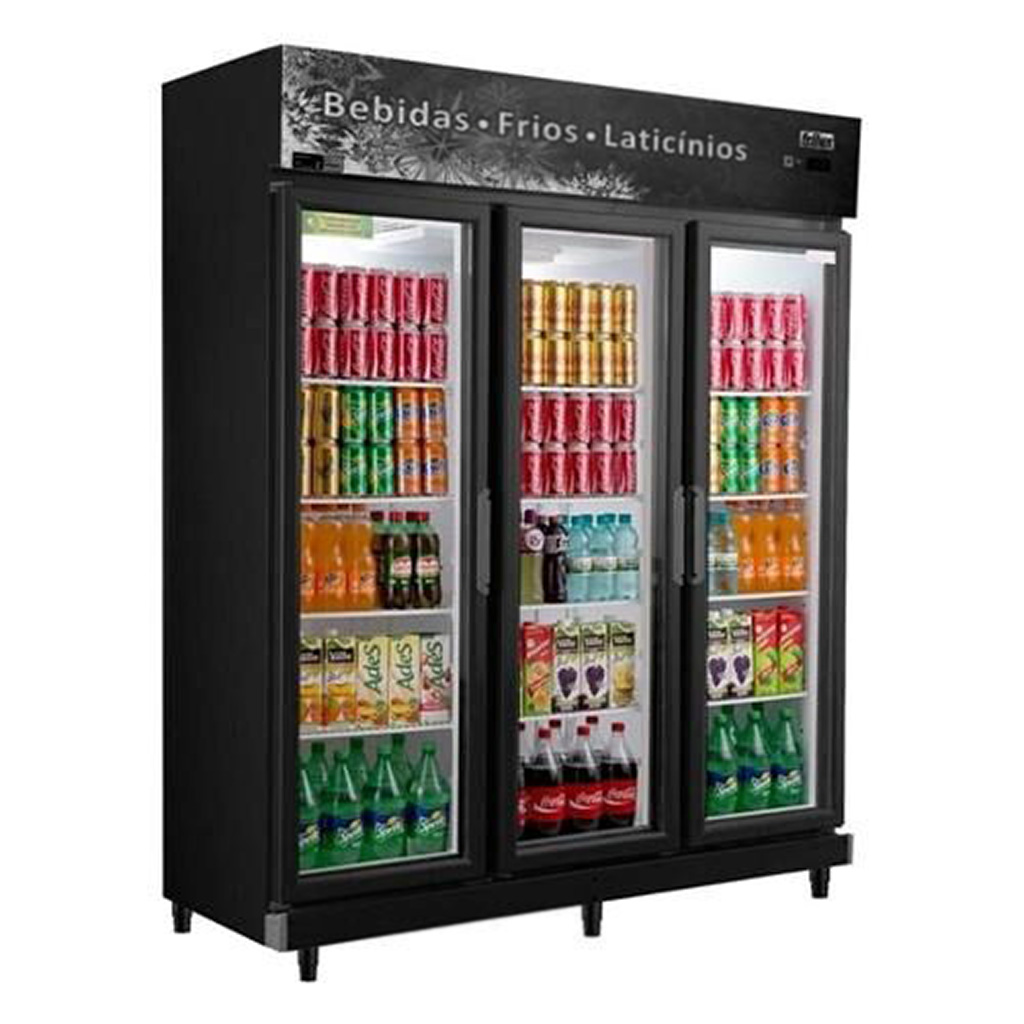 Expositor Vertical Refrigerado de Bebidas Vertical Frilux 1050L RF-022 - 127V