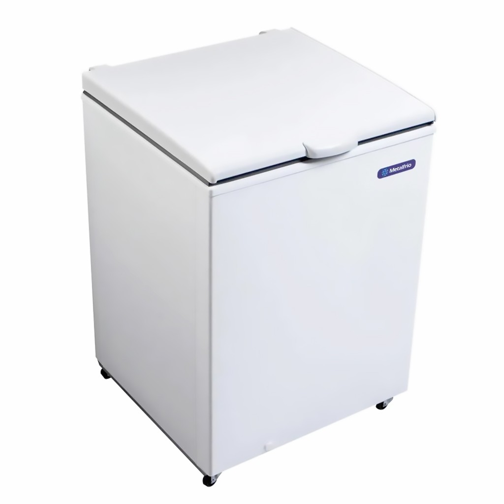 Freezer Conservador Horizontal Metalfrio 1 Porta 166L Branco DA170 - 220v