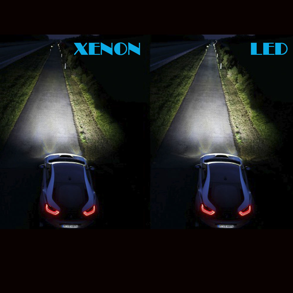 Kit Lampada Led 6K P/ Farol Alto+Baixo Uno Evolution - tipo Xenon