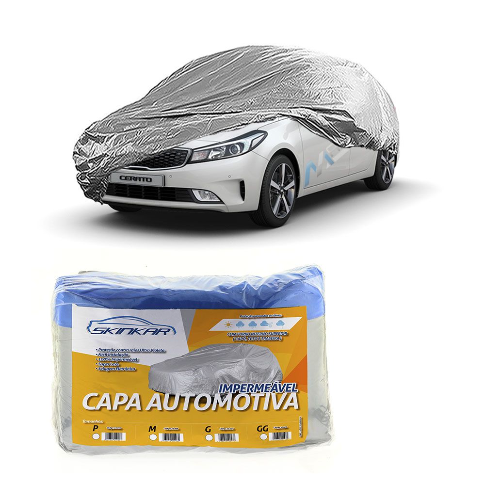 Capa Protetora Cerato com Forro 100% Impermeavel para Cobrir Carro