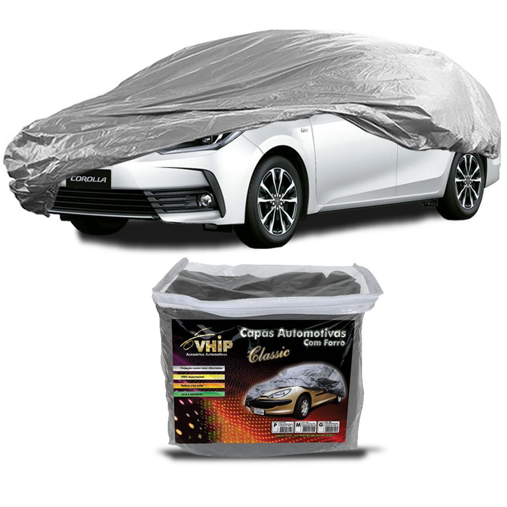 Capa Protetora Corolla com Forro 100% Impermeavel para Cobrir Carro