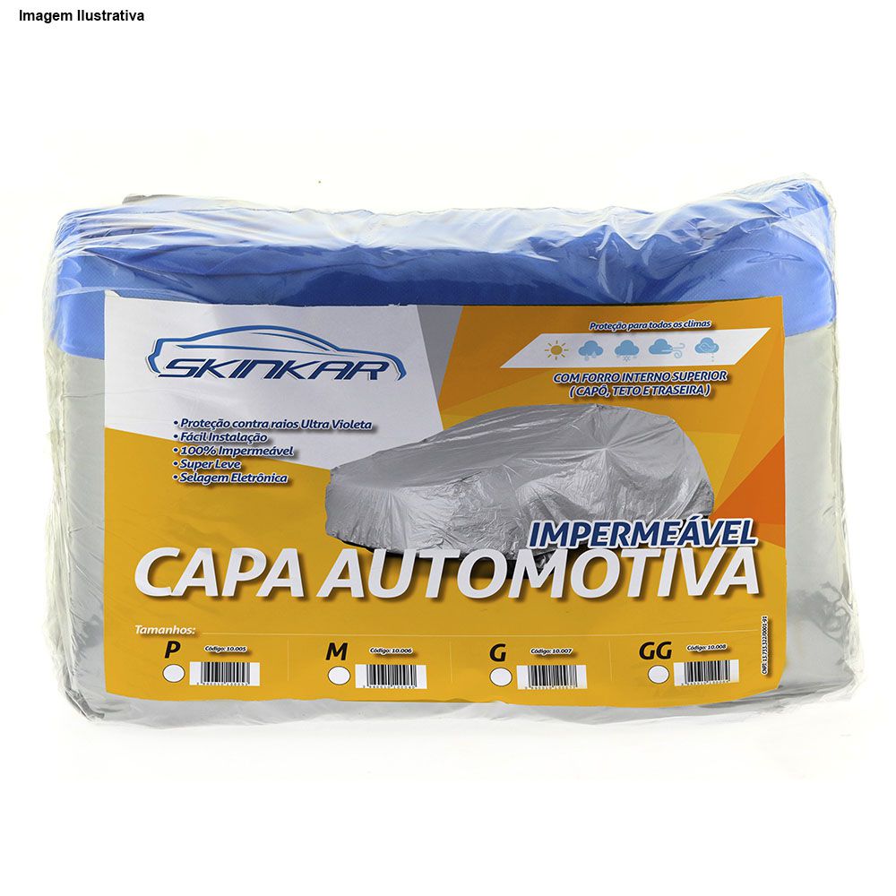 Capa Protetora Premio com Forro 100% Impermeavel para Cobrir Carro