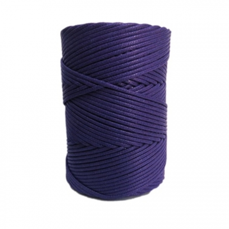 Cordão encerado grosso violeta (6868)- CDG029 ATACADO