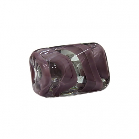 Facetado de murano GG lilás cristal- MU505
