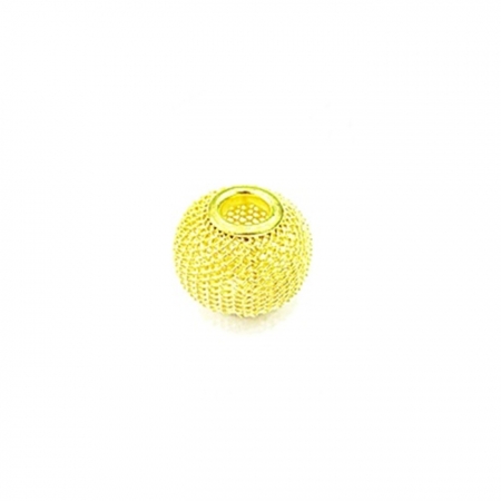 Berloque Dourado Bola Rendada - BED010