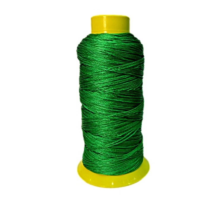 Fio de seda fino verde- FS014 ATACADO