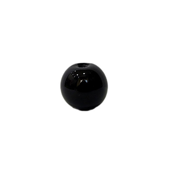 Bola de murano P preto (10 unidades)- MU125