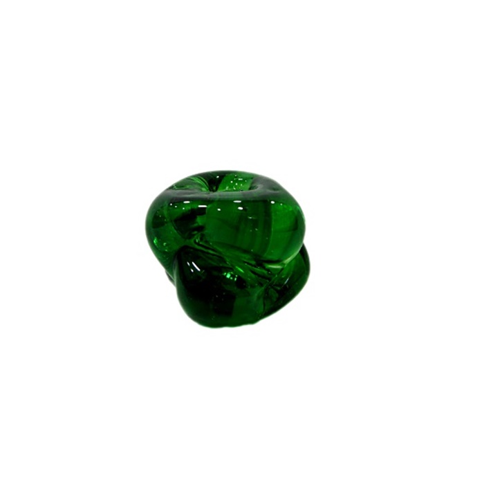 Meteoro de murano G verde escuro cristal- MU249