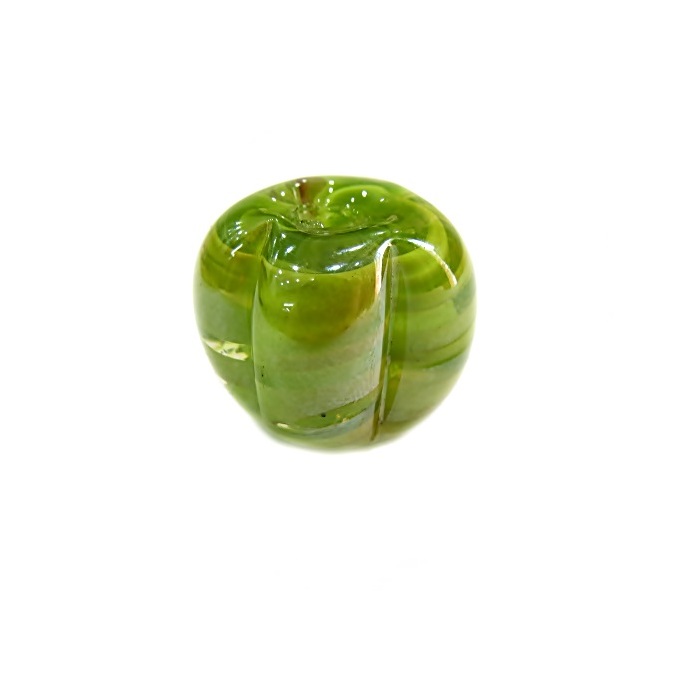 Pitanga de murano G verde pistache irisado- MU412