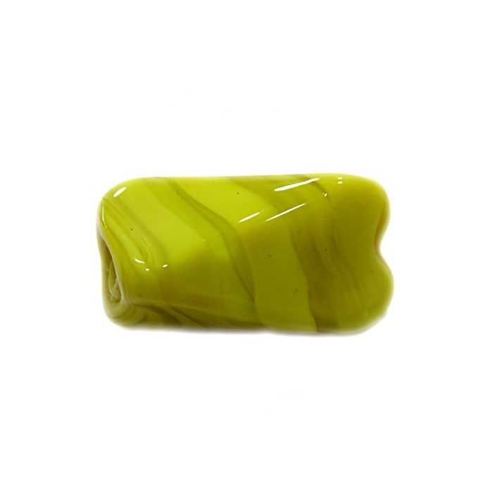 Facetado de murano G amarelo leitoso-MU549