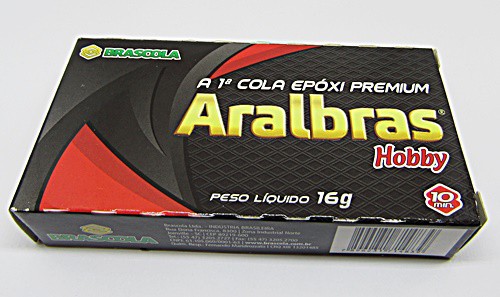 Cola Araldite C001 Hobby 10 min (Aralbras) - CL003