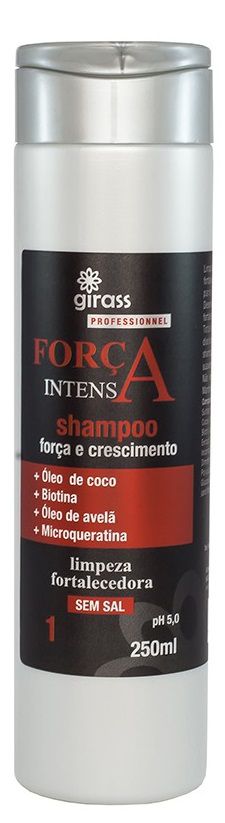 Shampoo Fortalecedor Capilar Girass 250ml
