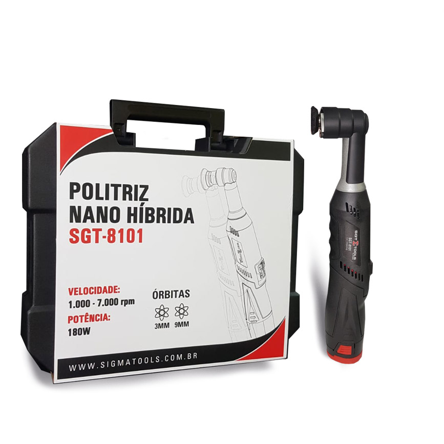 Kit Politriz Nano Híbrida SGT-8101 mais Composto Vonixx