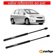 Par Amortecedor Porta Malas - Honda Fit 2003 A 2014 - KIT01406