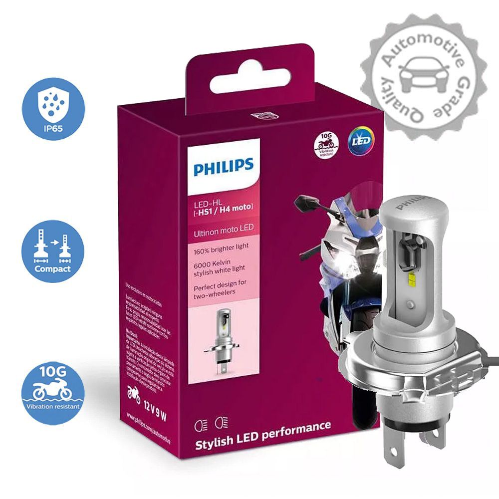 Lâmpada LED Philips H4 6000k HONDA NC 700 2013