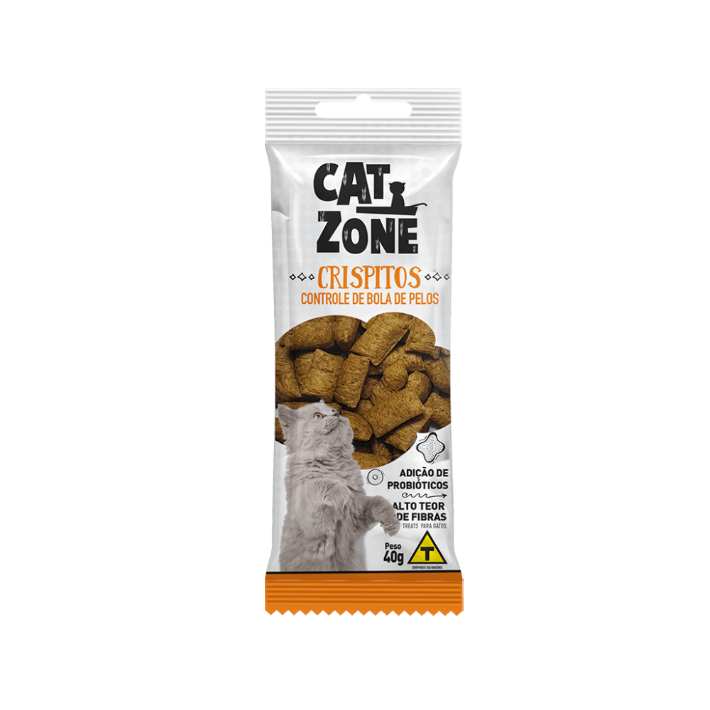 Petisco Cat Zone Crispitos - 40g