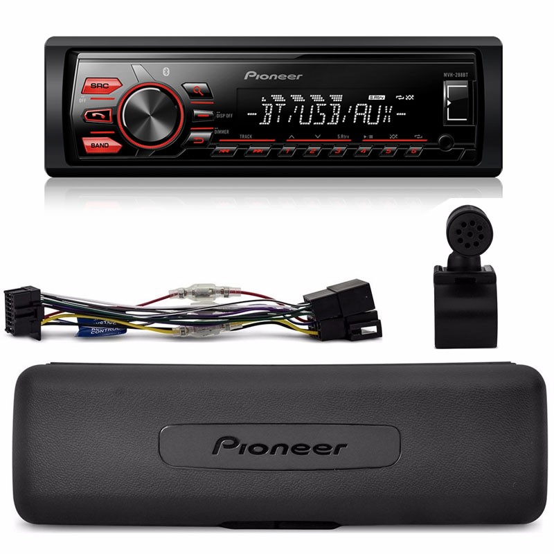 Media Receiver Pioneer MVH-288BT Com USB Bluetooth