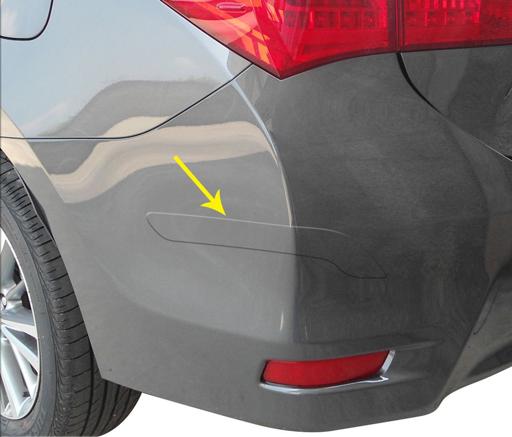 Protetor Para-Choque Corolla 2015 Adesivo Resinado Bumper