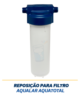 Refil 3M para Filtro Aqualar Aquatotal  - Pensou Filtros