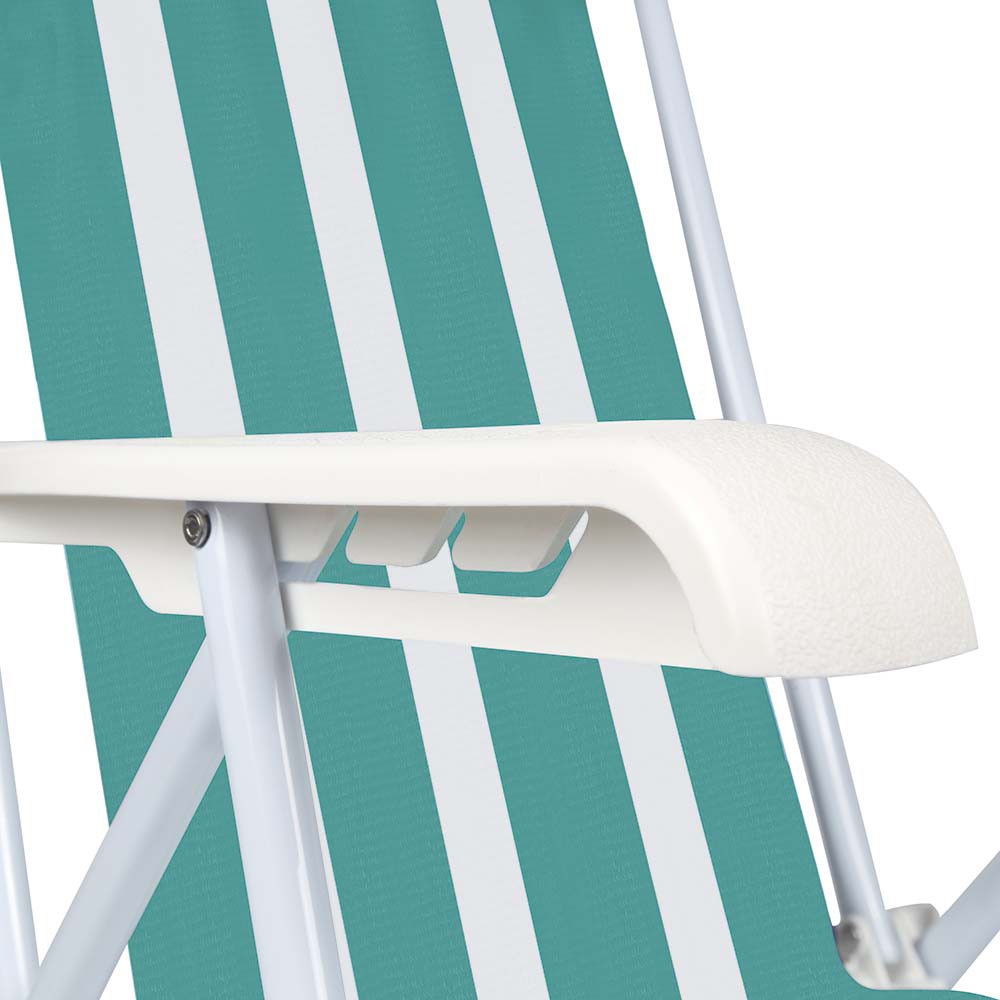 Cadeira Praia Reclinável 4 Posições Aço Mor Capacidade 100kg - Pensou Filtros