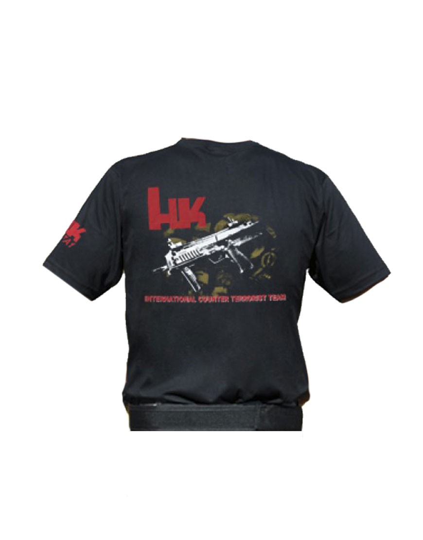 Camiseta Attack Estampada HK 1-Preto G