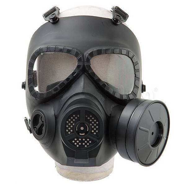 Mascara de gas simulacro  para Airsoft  c/ cooler