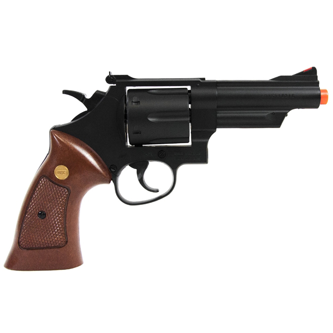 Revolver de Airsoft Spring UHC Modelo UA-931B Preto Cal 6mm