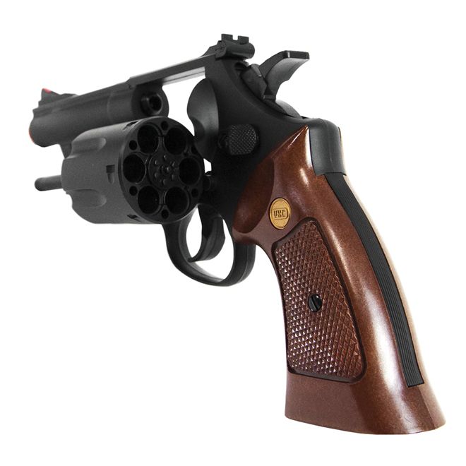 Revolver de Airsoft Spring UHC Modelo UA-931B Preto Cal 6mm