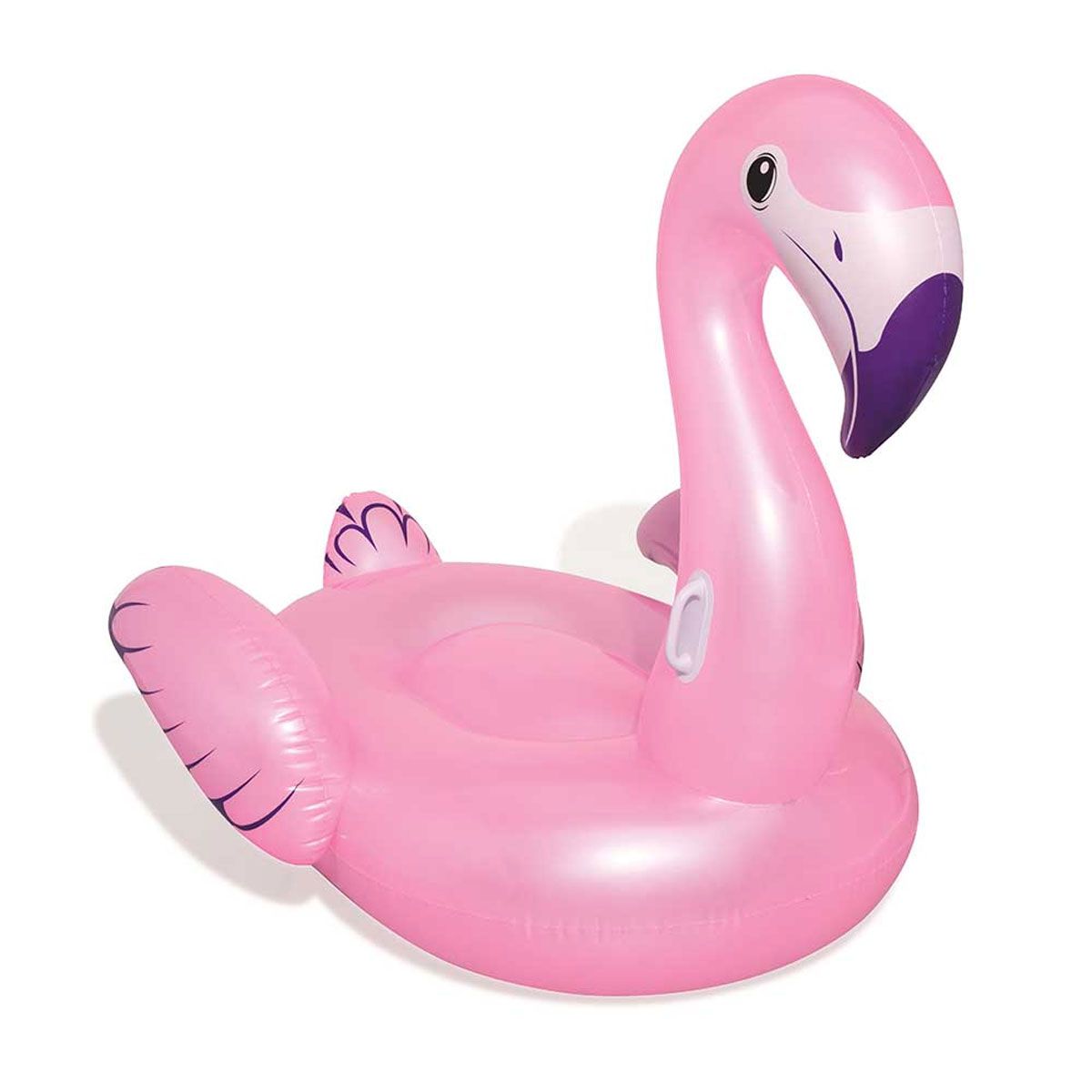 Boia Inflável Flamingo Luxo Rosa 1.73M X 1.70M / 68 X 67 - Até 90kg