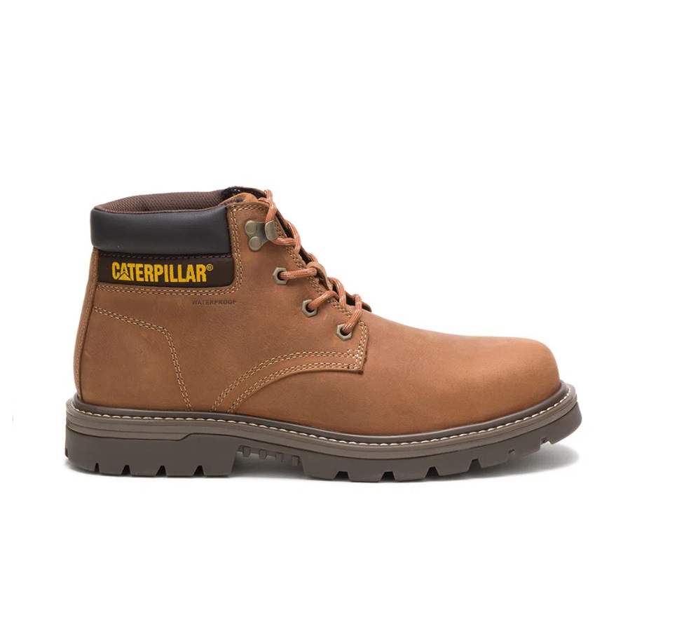 Bota Caterpillar Outbase Wp - Leather Brown