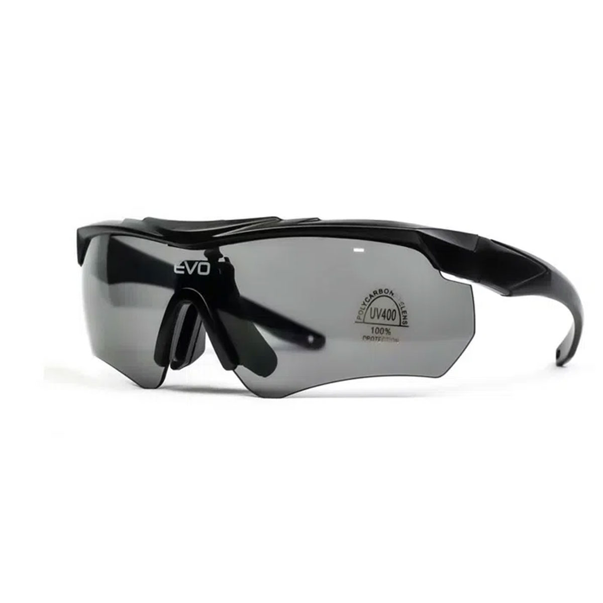 Kit de Óculos de Proteção Tático EVO Nighthawk Preto - G034BK