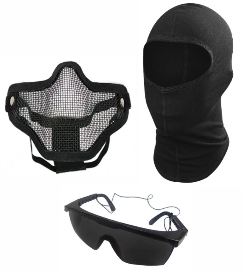 Kit Máscara de Proteção Meia Face